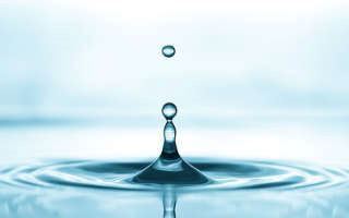 A drop of water